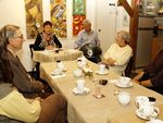 Lesung im Galerie-Caf  Bachmann