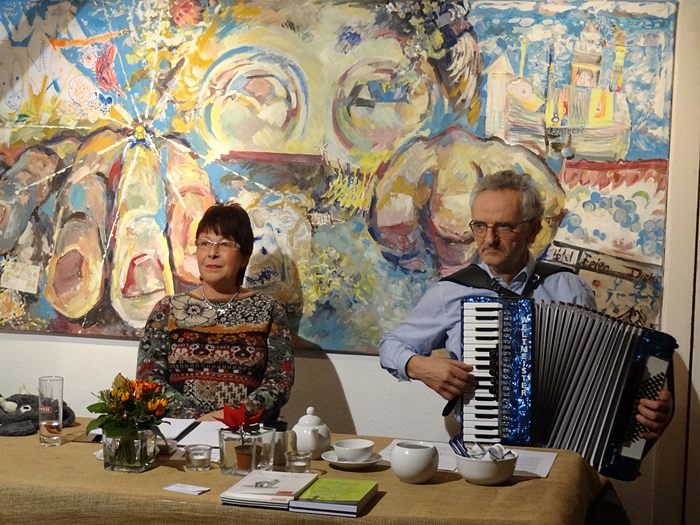 Lesung 24.1.2014 im Galerie-Caf Bachmann